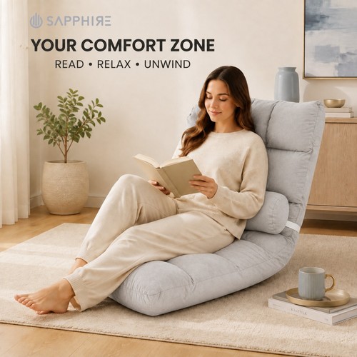 Floor chair with back support - floor,