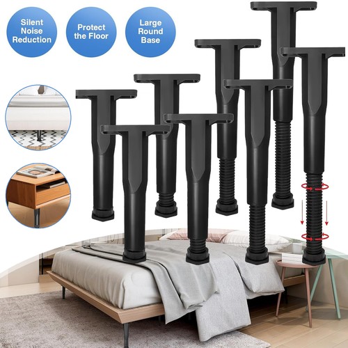 Adjustable bed support leg - adjustable,
