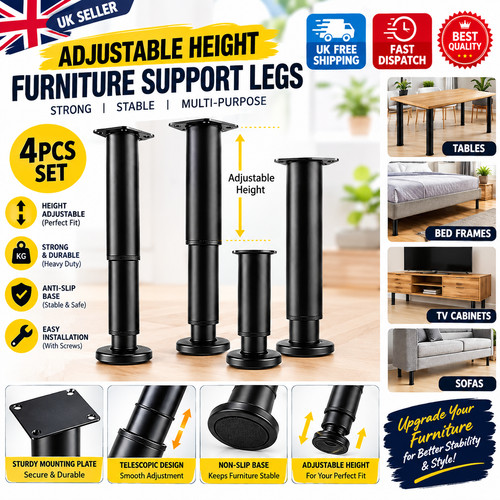 4pcs adjustable furniture - 4pcs,