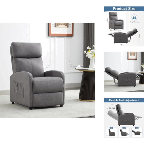 Push back recliner - back,